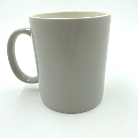 Room Essentials Stoneware He Him Coffee Mug Cream Black Pronoun Cup Mens Tea - Picture 7 of 10